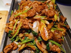 葱爆羊肉-旺顺阁鱼头泡饼(常营店)