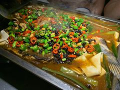 -探鱼·鲜青椒爽麻烤鱼(天一广场店)