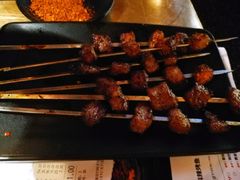 烤猪颈肉-烤匠麻辣烤鱼(环球中心店)