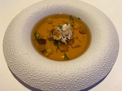 鲣鱼汤配白蘑菇-AZUR聚(香格里拉饭店)