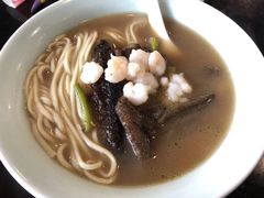 虾爆鳝面-奎元馆.百年奎元.非遗传承(西湖边的解放路店)