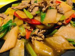 酸萝卜炒牛肉-日上三甘(三里屯店)