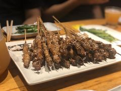 烤羔羊肉串-木屋烧烤(坂田天安云谷店)