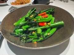 姜汁酒炒芥兰-侨美食家·41年地道粤菜(恒福路店)