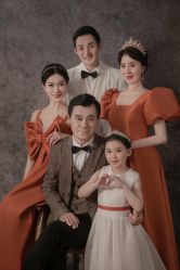 -时光纪亲子全家福照相馆(静安店母女写真父母纪念照)