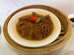 沙茶酱蒸金钱肚-悦湖公馆