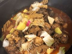 铁锅炖鸡＋排骨-东北铁锅宴(云龙华府店)