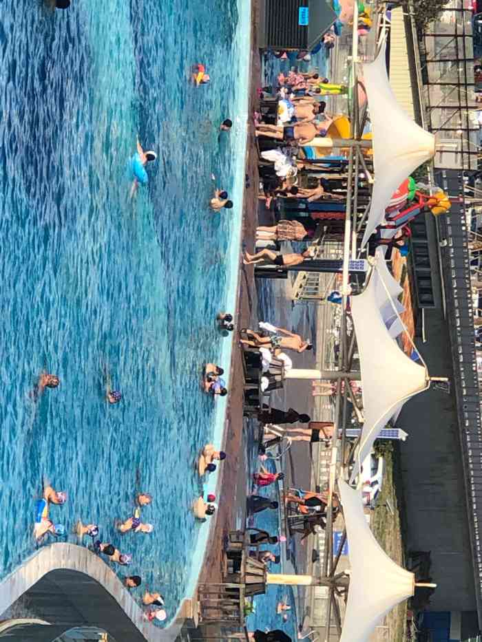 打卡海门莲花峰无边际泳池