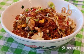 Cabbage Shreds Crystal Noodles