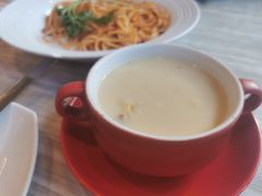 鸡茸蘑菇汤-必胜客(仁恒店)