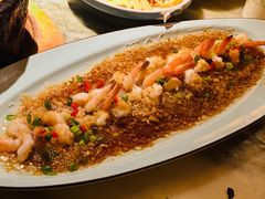 蒜蓉粉丝虾-绿茶餐厅(昌平悦荟店)