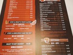菜单-The Boiling Crab宝灵蟹手抓海鲜(中国首店)