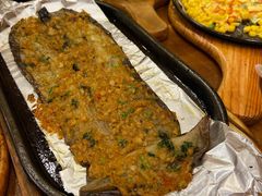 茄子-老东镇啤酒屋海鲜加工·蒸汽海鲜·海鲜烧烤(台东店)