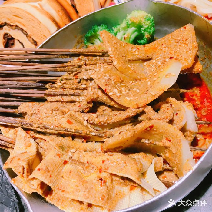 赛格国际购物中心店)-豆皮刷牛肚-菜-豆皮刷牛肚图片-西安美食-大众