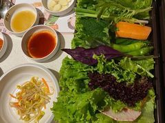 蔬菜拼盘-本家韩国烤肉(青岛万象城店)