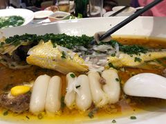 葱油野生黄鱼-汤记传菜(秀浦路店)