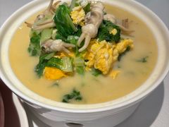 小白菜鸡蛋烩海蛏-莆田餐厅PUTIEN(世博源店)