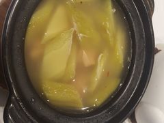 潮式涼瓜燒骨腩煲-彩福皇宴(皇室堡店)