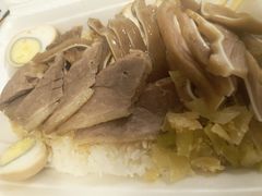 卤鹅双拼饭-正斗潮州卤鹅