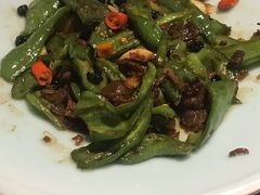 XO酱四角豆炒蚬肉-香浙汇(望京店)