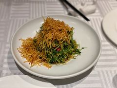 巧拌豆苗-四季民福烤鸭店(王府井灯市口店)