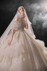 点击看大图 -艾米丽婚纱礼服