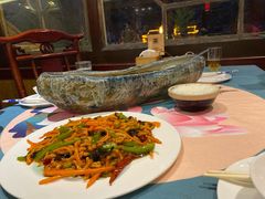 鱼香肉丝-一盏明灯全素斋(殊像寺店)