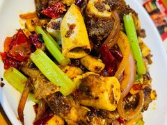 爆炒羊玉环-秘小馆·砂锅羊棒骨(阳曲路店)