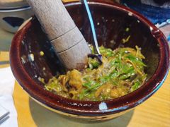 皮蛋青椒擂茄子-费大厨辣椒炒肉(皇庭广场店)