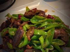 护心肉炒尖椒-叁拾壹克饺子·东北菜(国贸店)