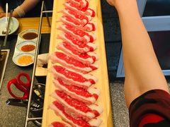 一米长盘牛五花-犟牛家·榴莲烤肉(五棵松店)