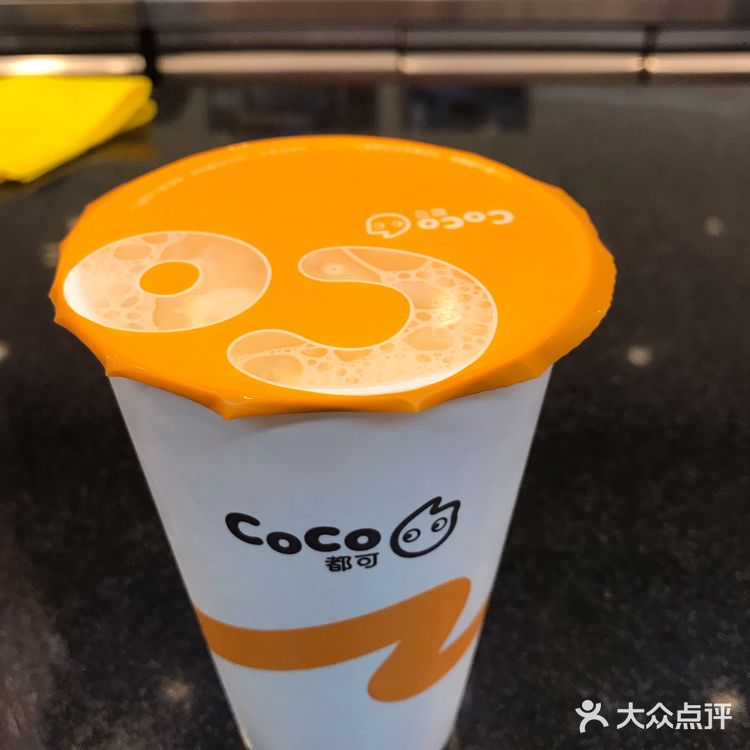 这次尝试coco的芒果欧蕾,带冰不加糖, 淡淡的微甜