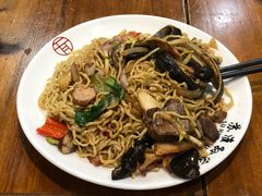 回锅肉羊肉炒面＋长鱼-孙家面馆(淮海第一城店)