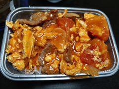 番茄鸡蛋牛肉饭-新旺茶餐厅·早餐·夜宵(仙霞店)