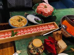 鲜花豆腐皮-老灶堂文创火锅(文艺路店)