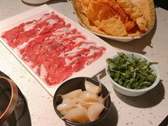 热气羊肉-京韵胡同·酱香羊蝎子火锅涮肉(长寿路店)