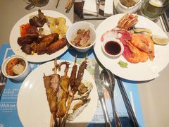 -海口绿发希尔顿酒店-田园汇自助餐·三文鱼·海鲜