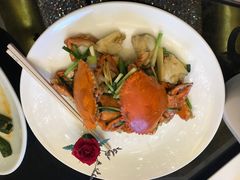 姜葱炒肉蟹-新南华大酒店(长寿店)