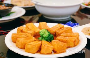 Braised Tofu in Abalone Sauce