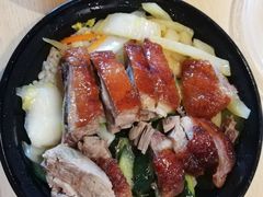 深井烧鹅饭送酸梅酱-广东涂记烧鹅饭(武汉天地店)