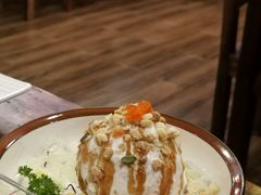炸温泉蛋土豆泥沙律-仙隐小鹿中華の日料(正弘城店)