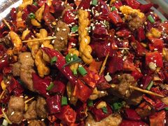 独家招牌牙签肉-老九巷川小馆(万松园店)