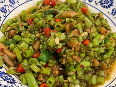 空心菜梗炒油渣-新新湘菜馆(新中街二条店)