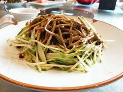 凉拌西葫芦丝-金杏·粘卷子 烤鸭 农家菜