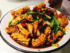 鱿鱼爆腰花-鑫小城故事·砂锅·排骨藕汤(兴业路店)