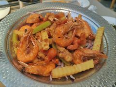 蒜香干锅虾-半天妖烤鱼(西铁营万达店)
