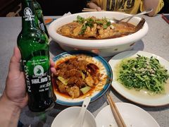 三鲜焖子-小船渔村•大连菜•大连焖鱼(明泽街店)