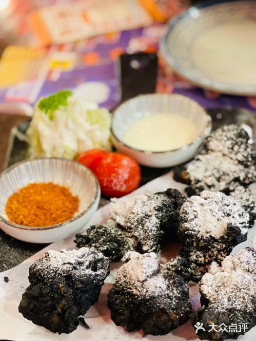 仙隐小鹿料理食堂(沙市人信汇店)乌辣辣地狱炸鸡图片