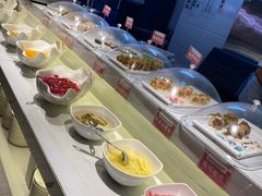 自助调料区-玫瑰花园自助烤肉(顺义鑫海韵通店)