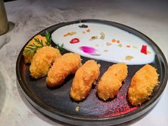炸虾饼配黑松露土豆泥-餐谋家特色餐厅(桂林路店)